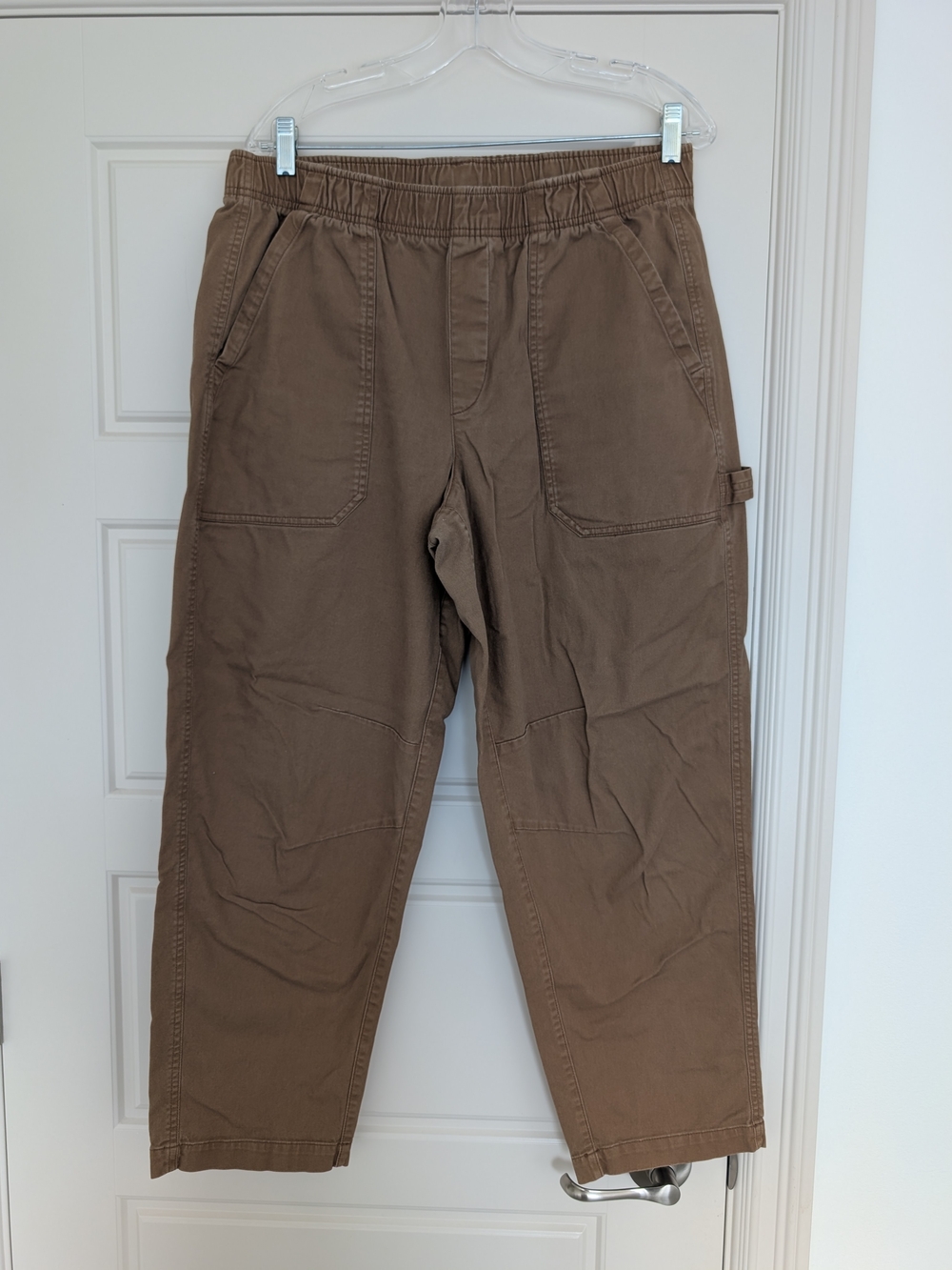 Old Navy Womens Tan Cargo Utility Pants Size L